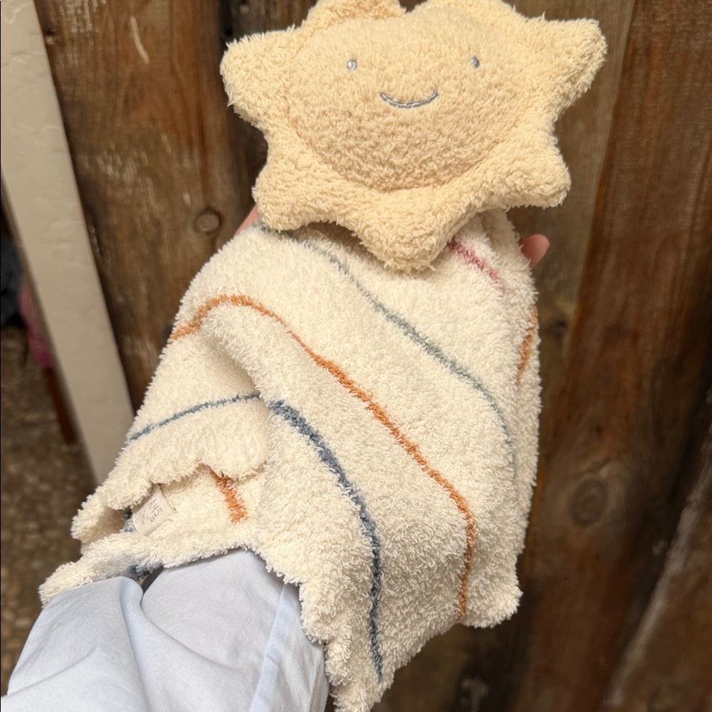 Barefoot Dreams CozyChic Star Lovey Security Blanket - Picture 7 of 7